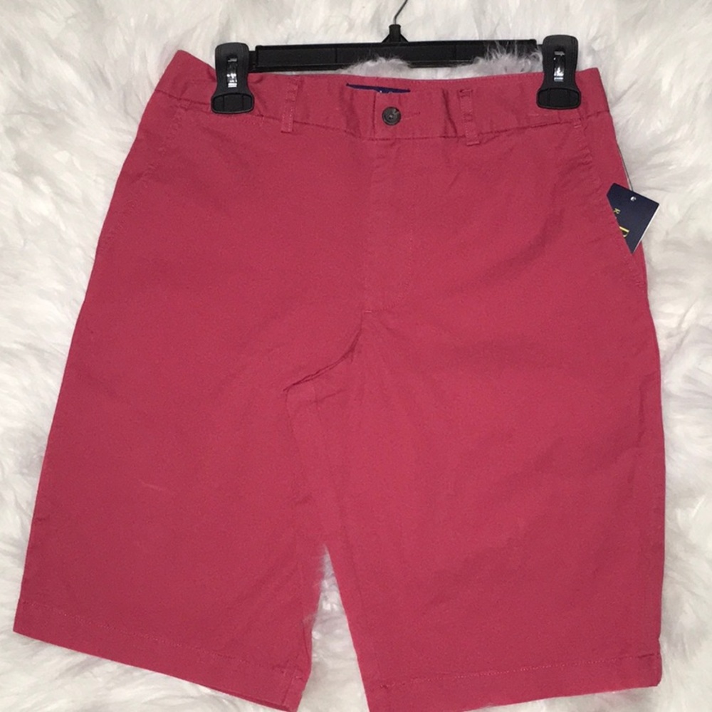 BNWT Boys Sz16 Red RL Polo Chino Shorts
